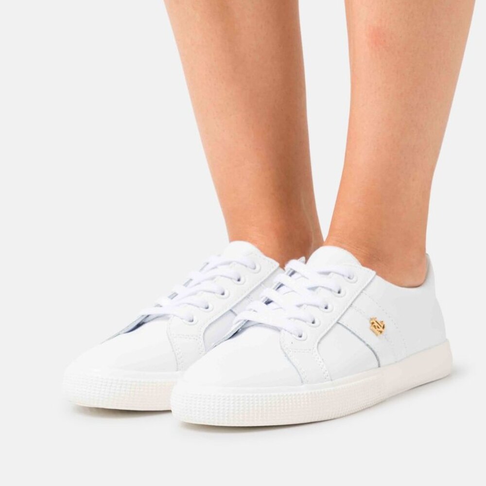 BRAND NEW Lauren Ralph Lauren Janson II Action Leather Sneaker